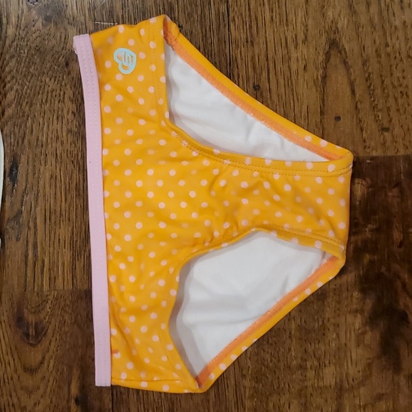 Girls Skechers citrus print 2 piece swimsuit size 18M - Picture 4 of 5